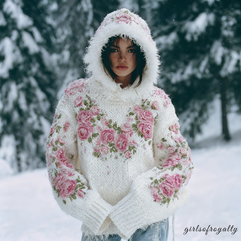 Classic Vintage Sweater with a Flattering Fit