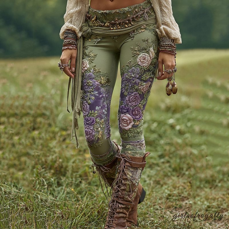 Purple green