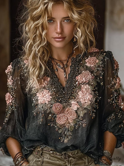 Gracefully Styled Top for Any Occasion