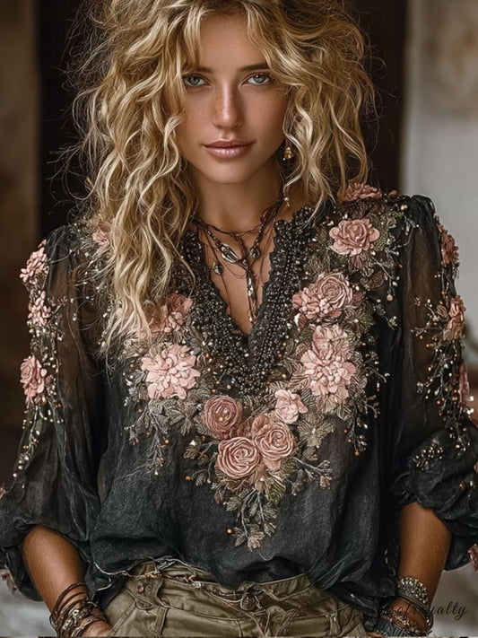 Gracefully Styled Top for Any Occasion