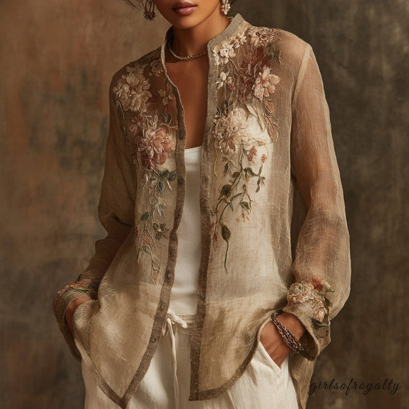 Classic Vintage Shirt with a Flattering Fit