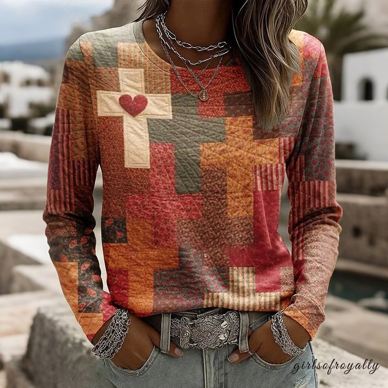 Vintage Inspired Top with a Contemporary Edge