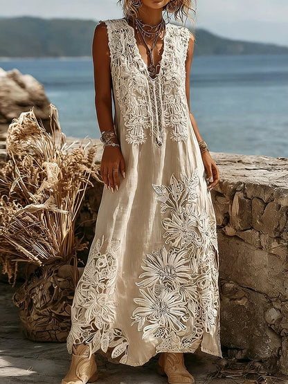 A Vintage Style Dress with Delicate Timeless Details