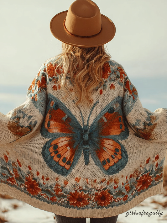 A Vintage Style Cardigan with Delicate Timeless Details