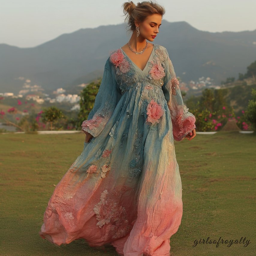 Blue pink