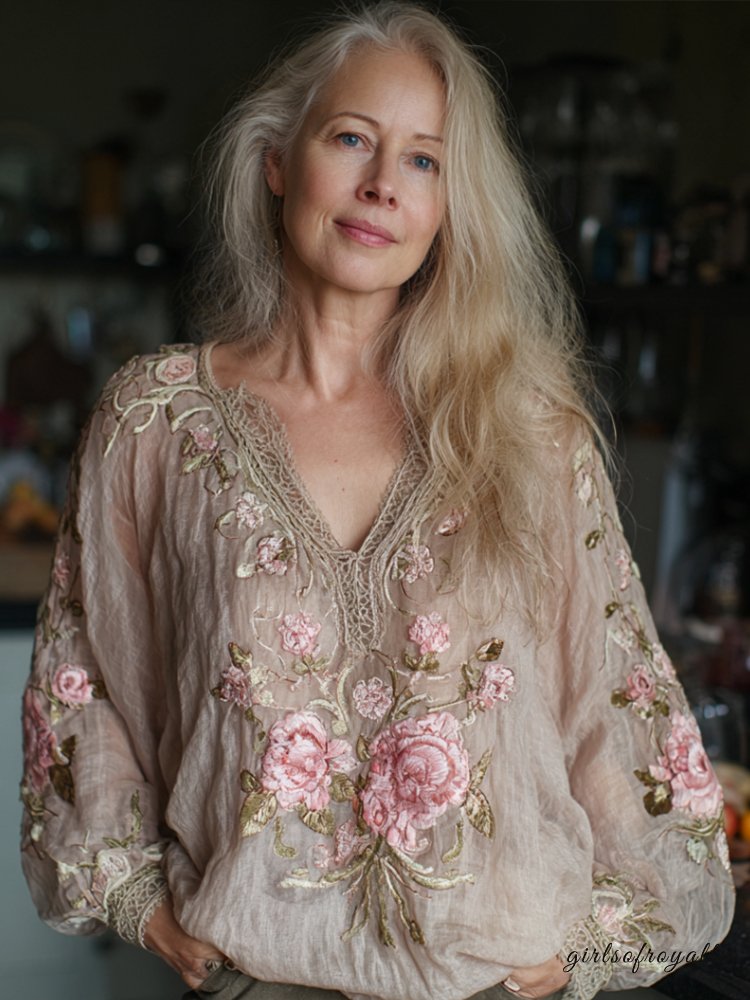 Gracefully Styled Top for Any Occasion