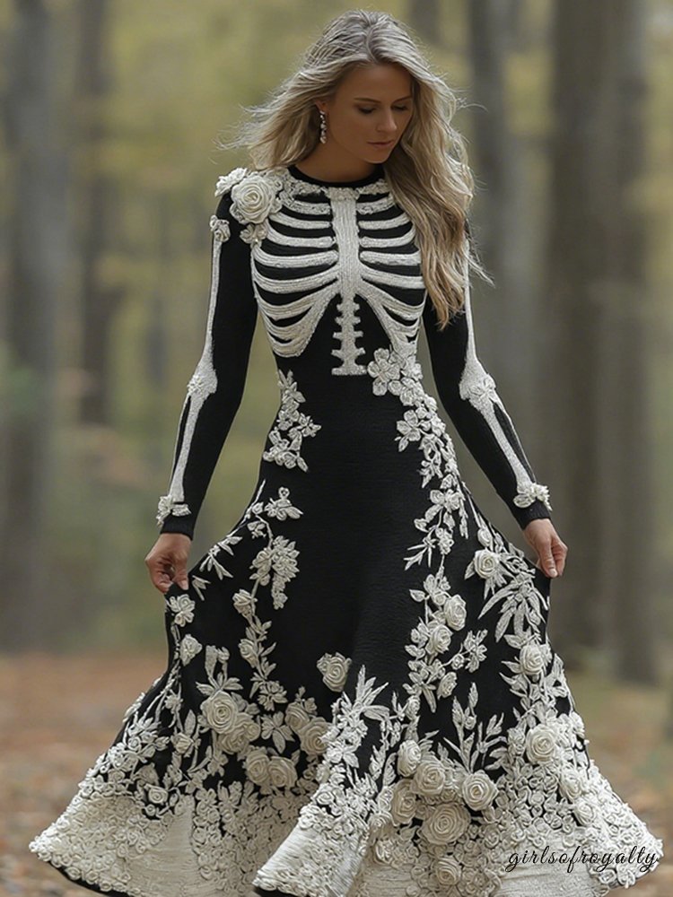 Classic Vintage Dress with a Flattering Fit