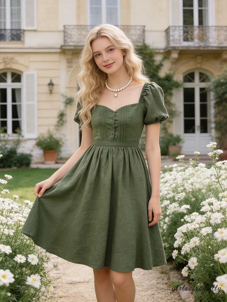 Well Tailored Dress with a Graceful Silhouette