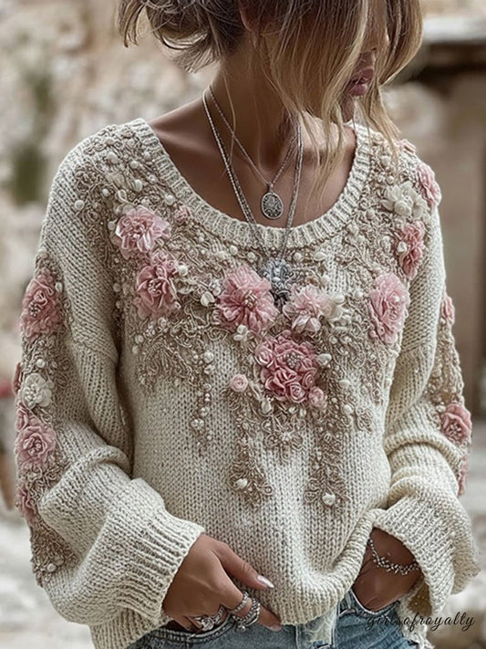 Well Tailored Sweater with a Graceful Silhouette
