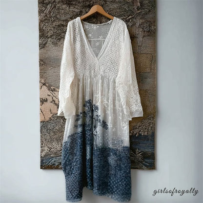 White blue