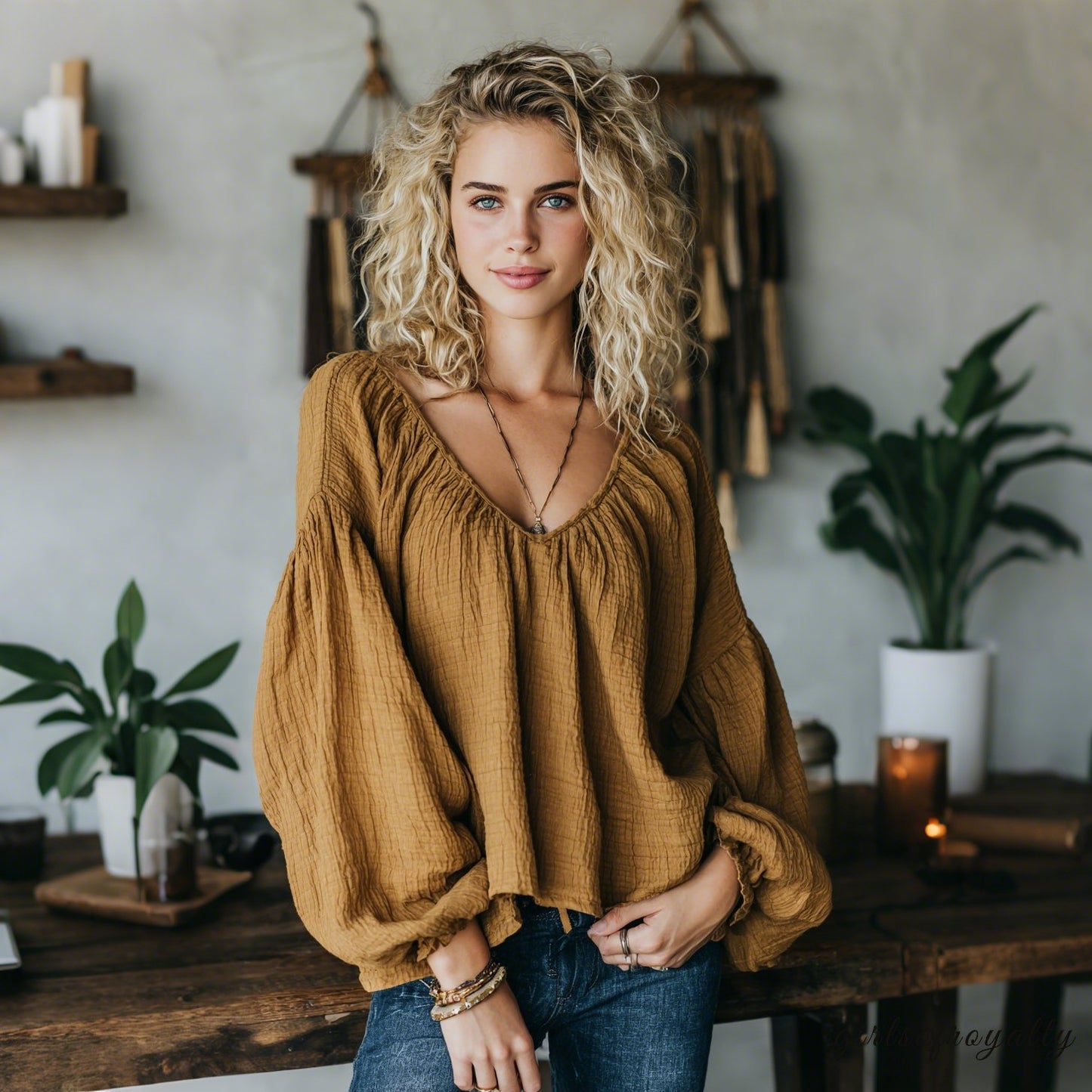 A Vintage Style Top with Delicate Timeless Details