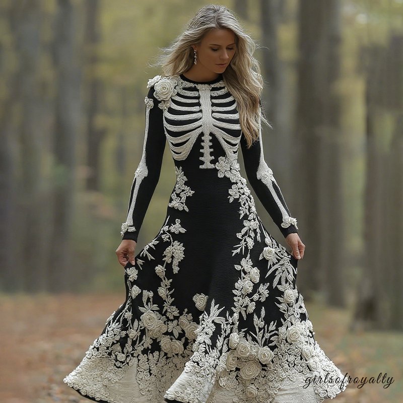 Classic Vintage Dress with a Flattering Fit