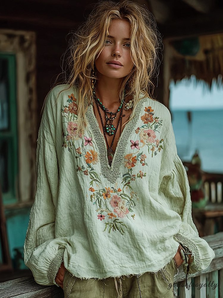 Vintage Inspired Top with a Contemporary Edge