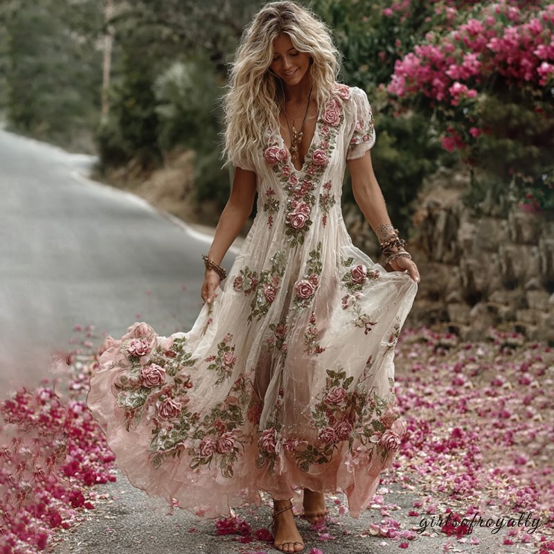 Beautifully Finished Dress in a Timeless Design