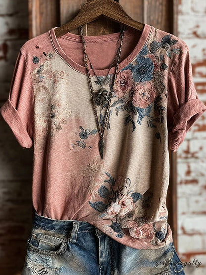 Well Tailored T-Shirt with a Graceful Silhouette