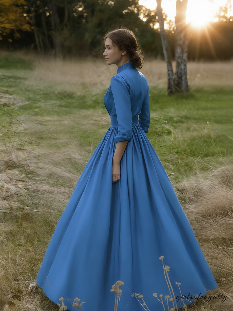 A Vintage Style Dress with Delicate Timeless Details