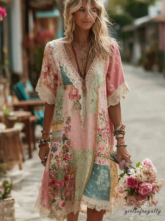 Classic Vintage Dress with a Flattering Fit