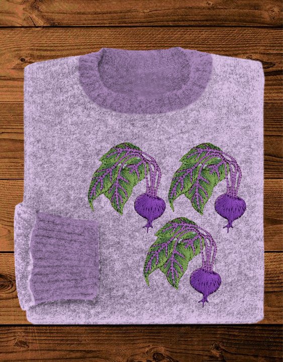 Well Tailored Sweater with a Graceful Silhouette