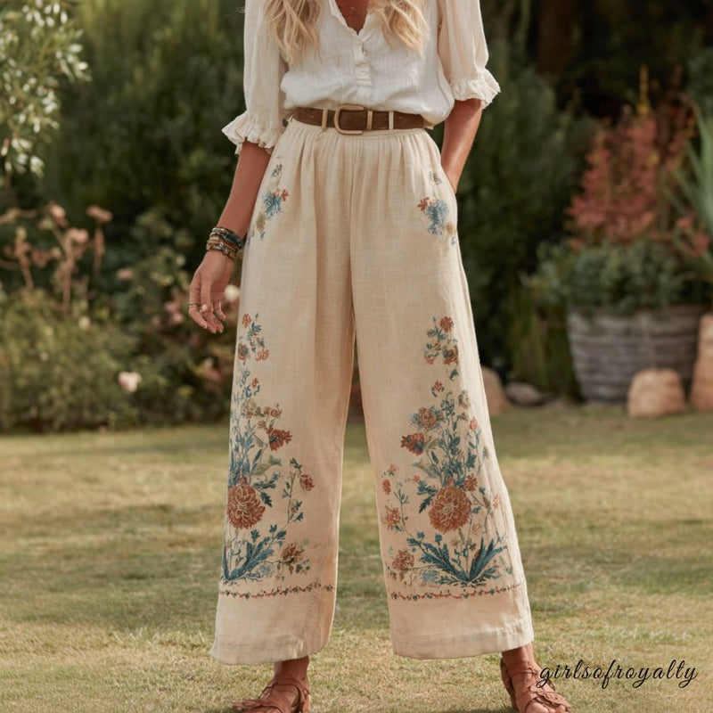 Classic Vintage Trousers with a Flattering Fit