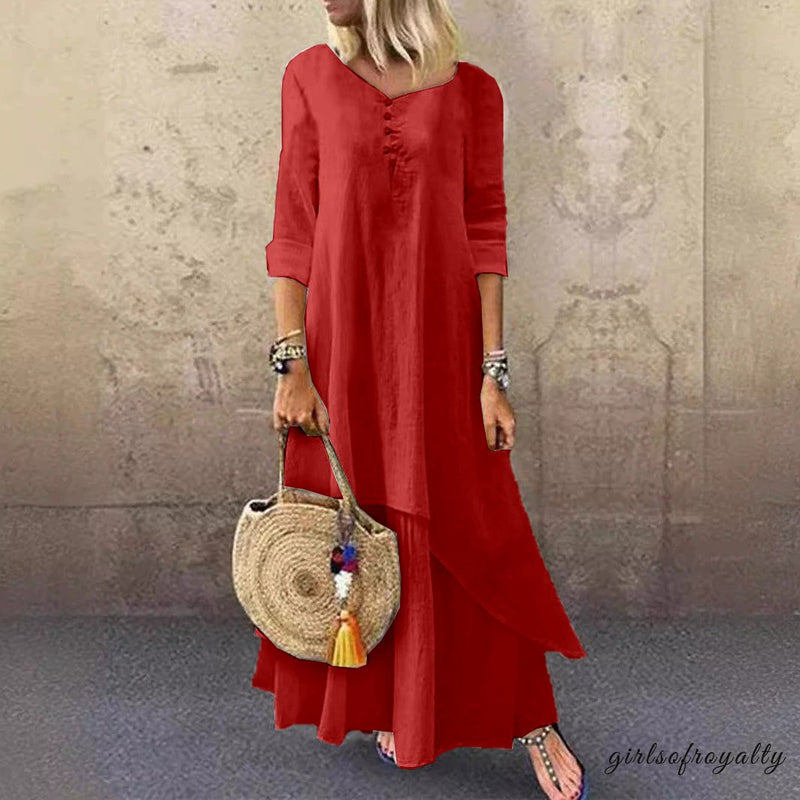 Well Tailored Dress with a Graceful Silhouette
