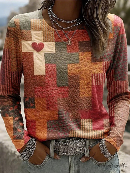 Vintage Inspired Top with a Contemporary Edge