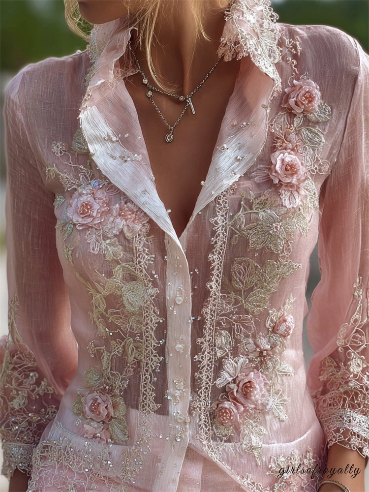 Gracefully Styled Blouse for Any Occasion