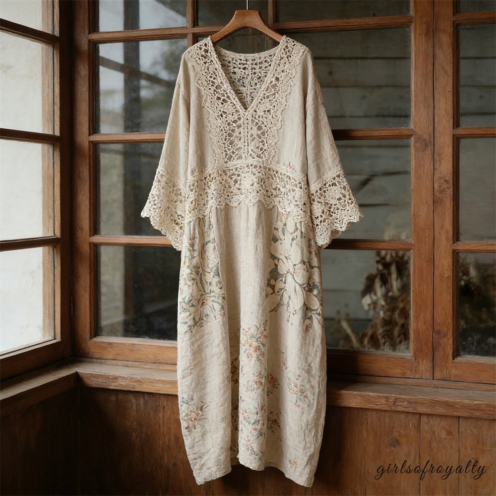 Classic Vintage Dress with a Flattering Fit