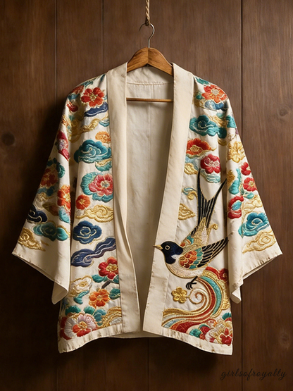 Classic Vintage Cardigan with a Flattering Fit
