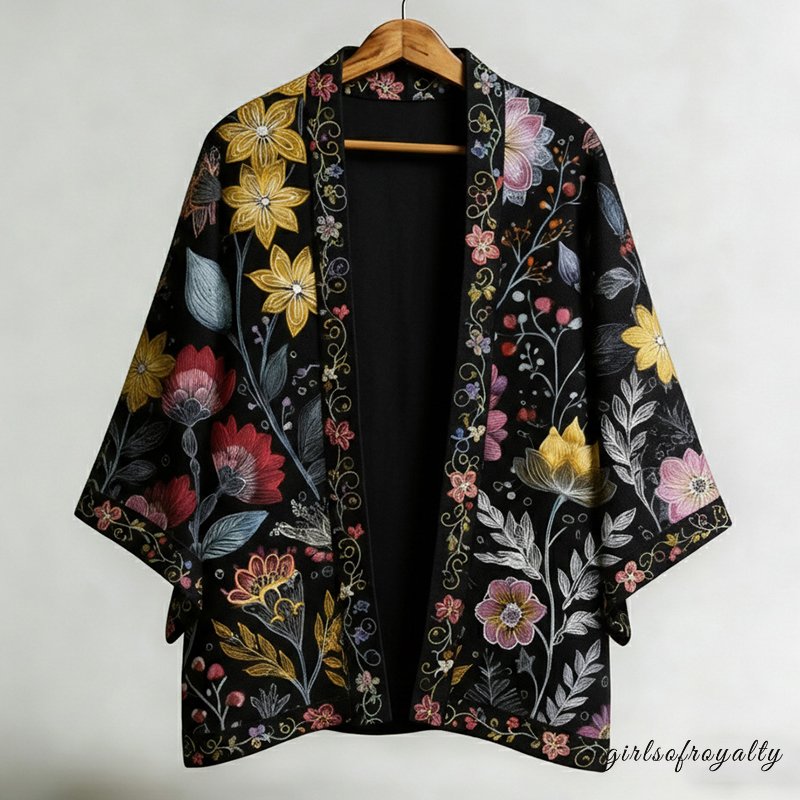 Vintage Inspired Cardigan with a Contemporary Edge