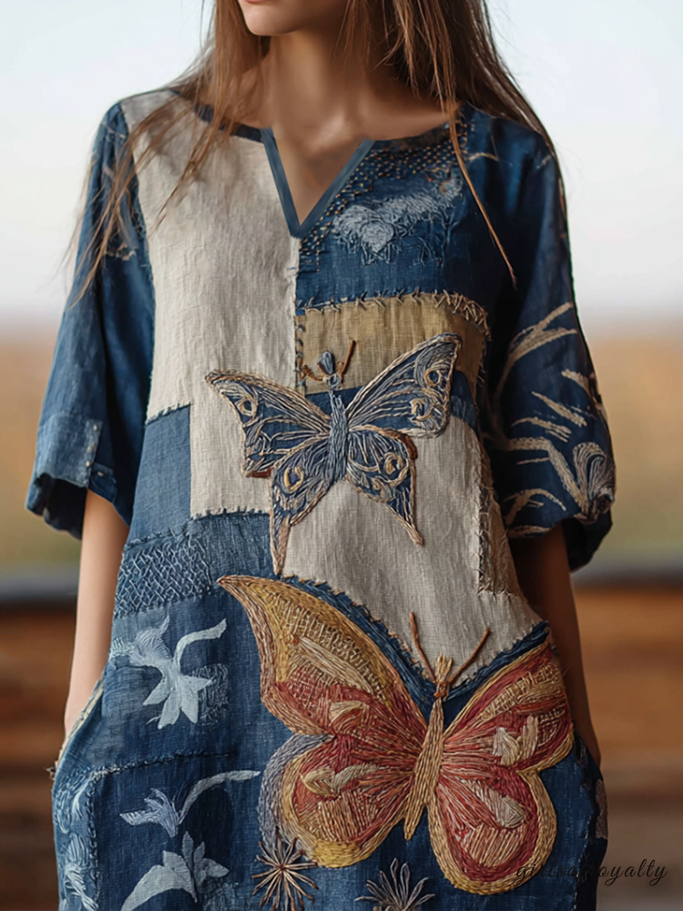Classic Vintage Dress with a Flattering Fit
