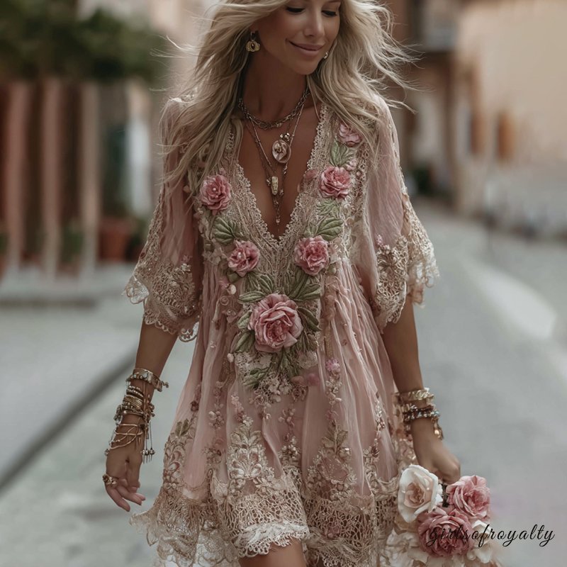 Classic Vintage Dress with a Flattering Fit