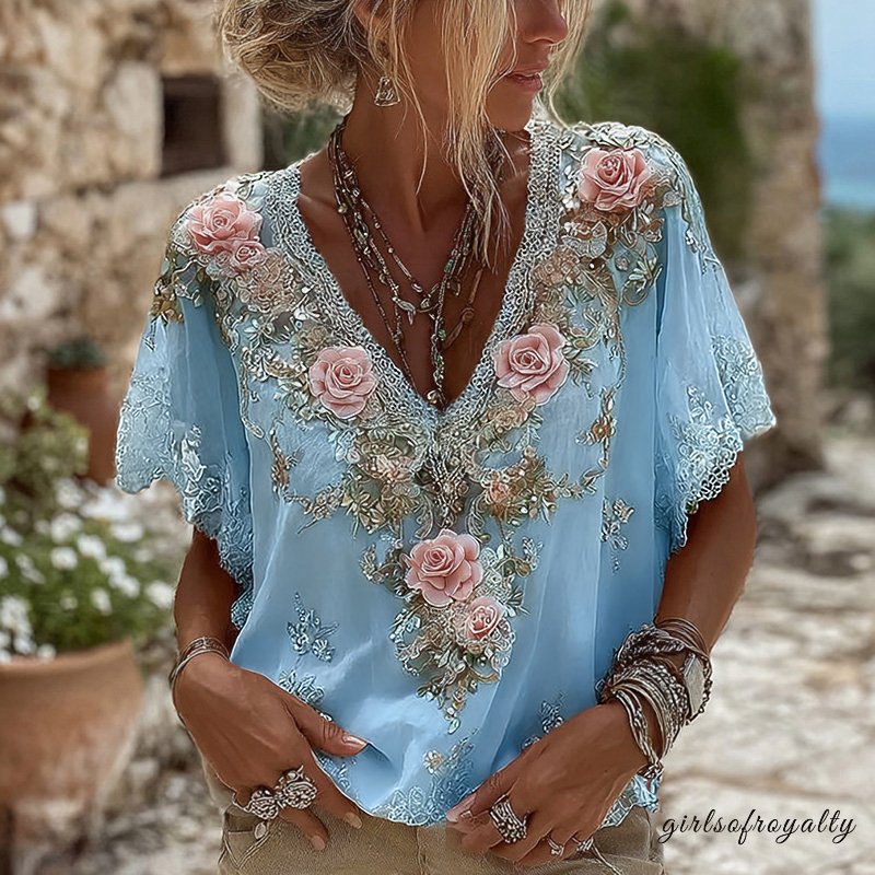 Beautifully Crafted T-Shirt in a Classic Style
