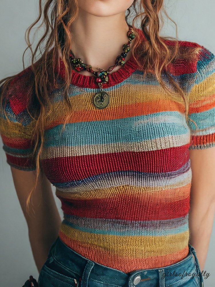 Vintage Inspired Sweater with a Contemporary Edge