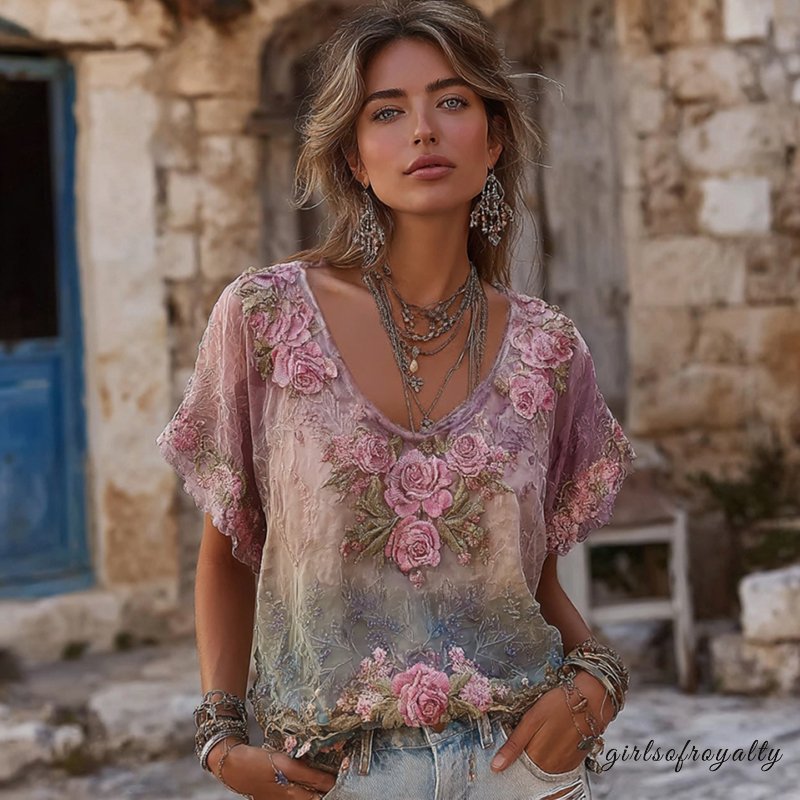 Gracefully Styled T-Shirt for Any Occasion